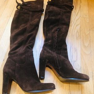 Sam Edelman Brown Suede Boots